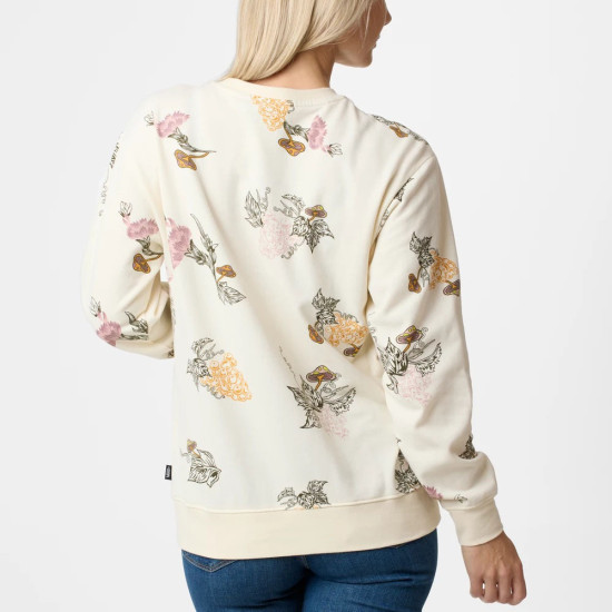 Vans Γυναικείο φούτερ AOP-ED Crew Fleece-B